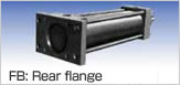Rear flange