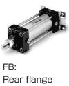 Rear flange